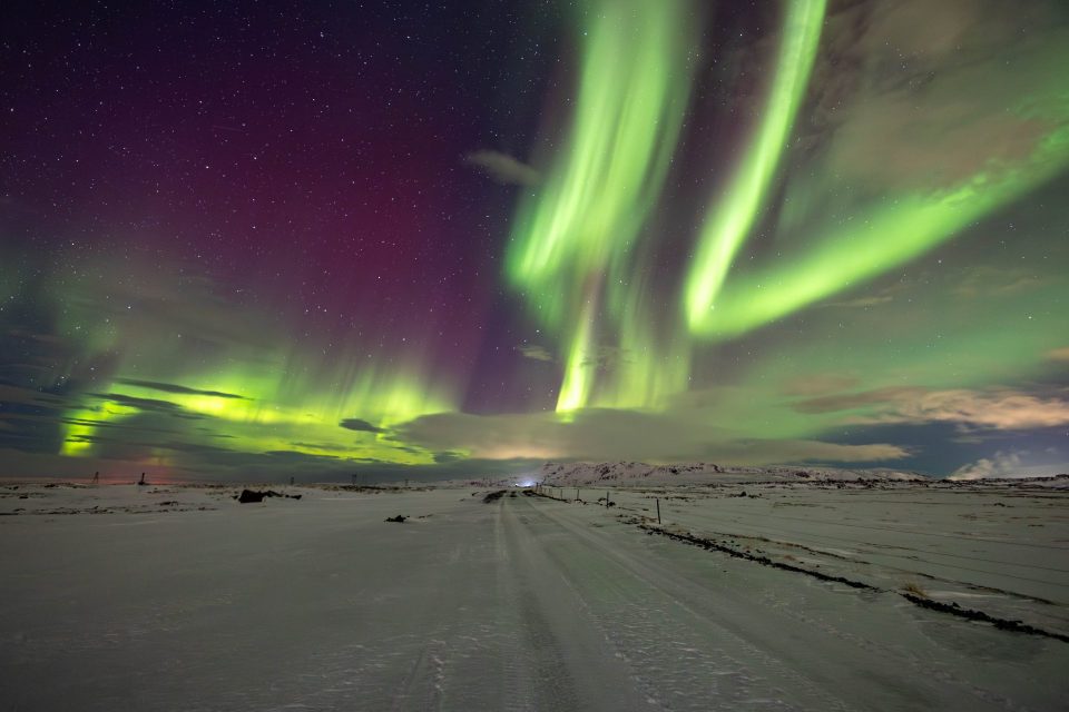 Polarlicht Island