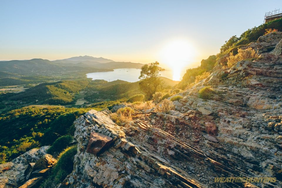 Sonnenuntergang auf Elba