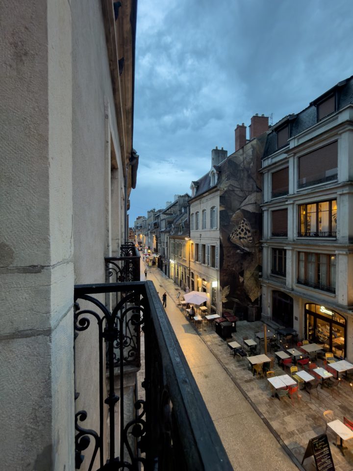 Wolken über Dijon