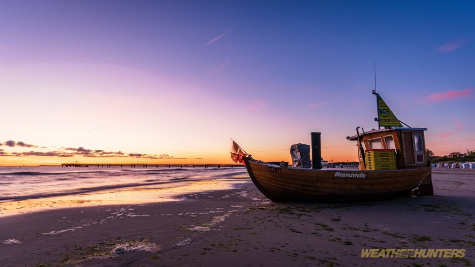 Sonnenaufgang auf Usedom