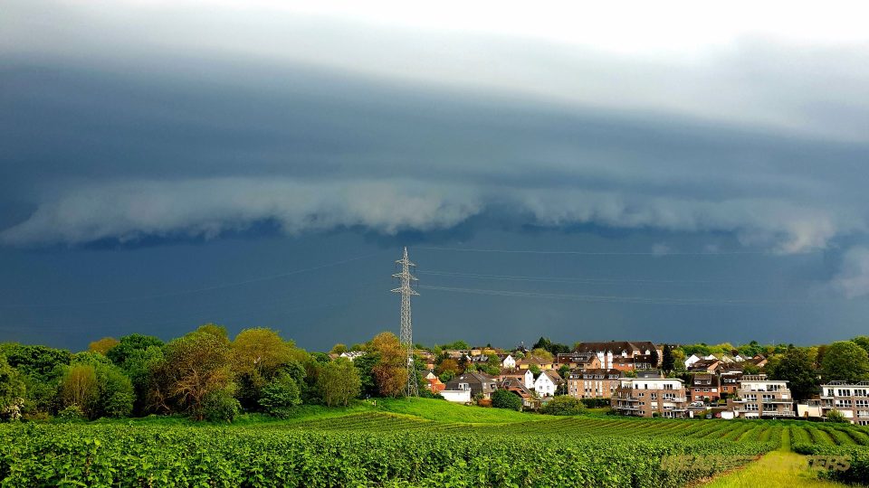 Shelfcloud in Herzogenrath