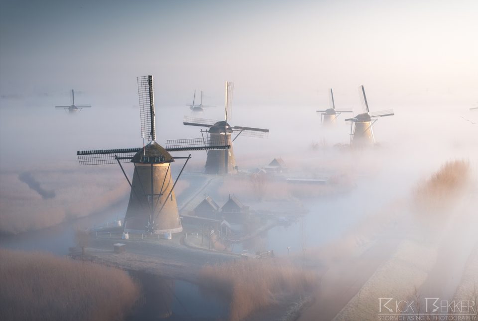 Kinderdijk Fog #1