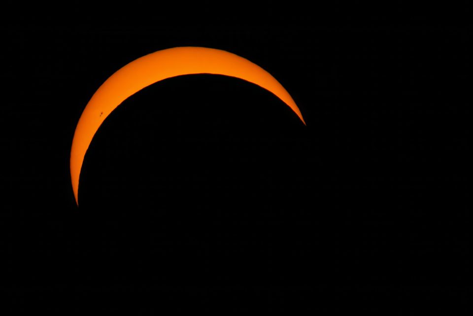 Partielle Sonnenfinsternis