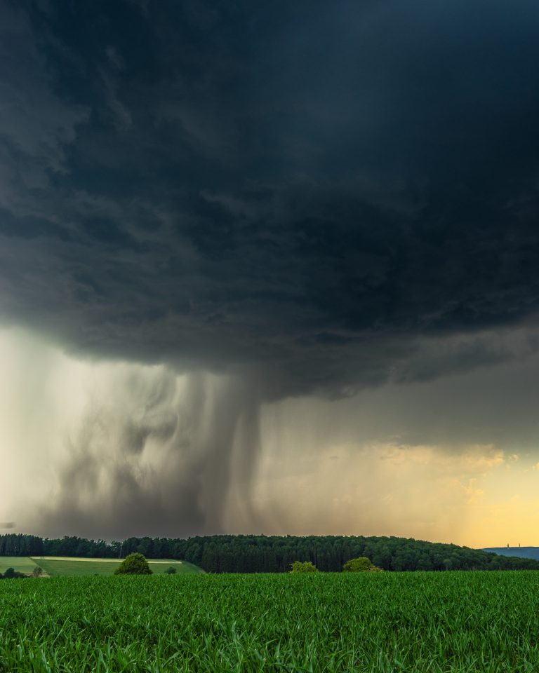 Downburst bei Geisingen, 28. Juni 2026