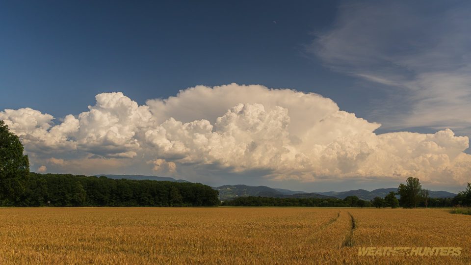 Sommergewitter im Anmarsch